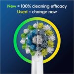 Oral B Cross Action Electric Toothbrush Replacement Brush Heads Refill, 4Count - Image 3