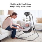 Graco DuetConnect LX Portable Baby Swing and Bouncer, Multi-Direction Baby Bouncer Seat, Multiple Swing Speeds, Great Gift for New Parents, Redmond - Image 5
