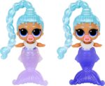 LOL Surprise Mermaids! Makeover Magic Baby Sisters 2 Pack with DIY Wearable Lip Gloss Makeup for You and Your Doll, Fun Water Play, Kids Gift Ages 4+ - Image 5