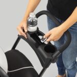 Chicco KeyFit Caddy Frame Stroller, Accepts All Chicco Infant Car Seats, Adjustable Handle, Parent Tray, Black/Black - Image 4