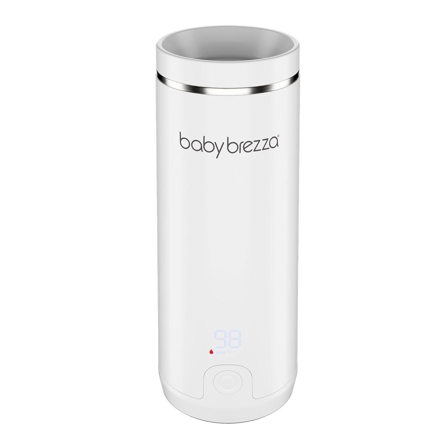 1783553153_Baby-Brezza-Portable-Warmer-–-3X-Faster-Baby-Bottle-Warming.jpg Baby Brezza Portable Warmer – 3X Faster Baby Bottle Warming - Travel Breastmilk and Formula Warmer - Safe, Even Heating - Up to 9oz - No Adapters, White - Image 1
