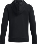 Under Armour Kids Rival Fleece Hoodie (Big Kids) - Image 2