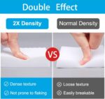 SmilinFit Magic Sponge Erasers, 20 Pack 2X Density Stronger Melamine Sponge Foam Pads, Multi-Functional Household Cleaning Supplies Cleaner for Kitchen, Bathroom, Bathtub, Sink, Wall Cleaner - Image 3