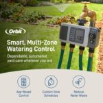 Orbit B-hyve XD 4-Port Smart Hose Watering Timer - App Controlled - Smart WeatherSense - Bluetooth Sprinkler Timer with Remote Control - Multi Outlet Yard Irrigation System - 24634 - Image 3