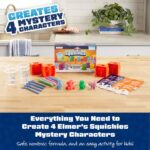 Elmer's Squishies Kids’ DIY Activity Kit, Creates 4 Mystery Characters, 24 Piece Kit, for Ages 6 and Up, Perfect for Stress Relief and Sensory Play - Image 3
