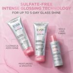 L'Oreal Paris Sulfate Free Glossing Lamination Hair Mask, 5-Minute Rinse-Off Hair Treatment with Glycolic Acid for Glass Shine, Smoothness & Soft Feel, Color Caring, EverPure, 5.1 Fl Oz - Image 3