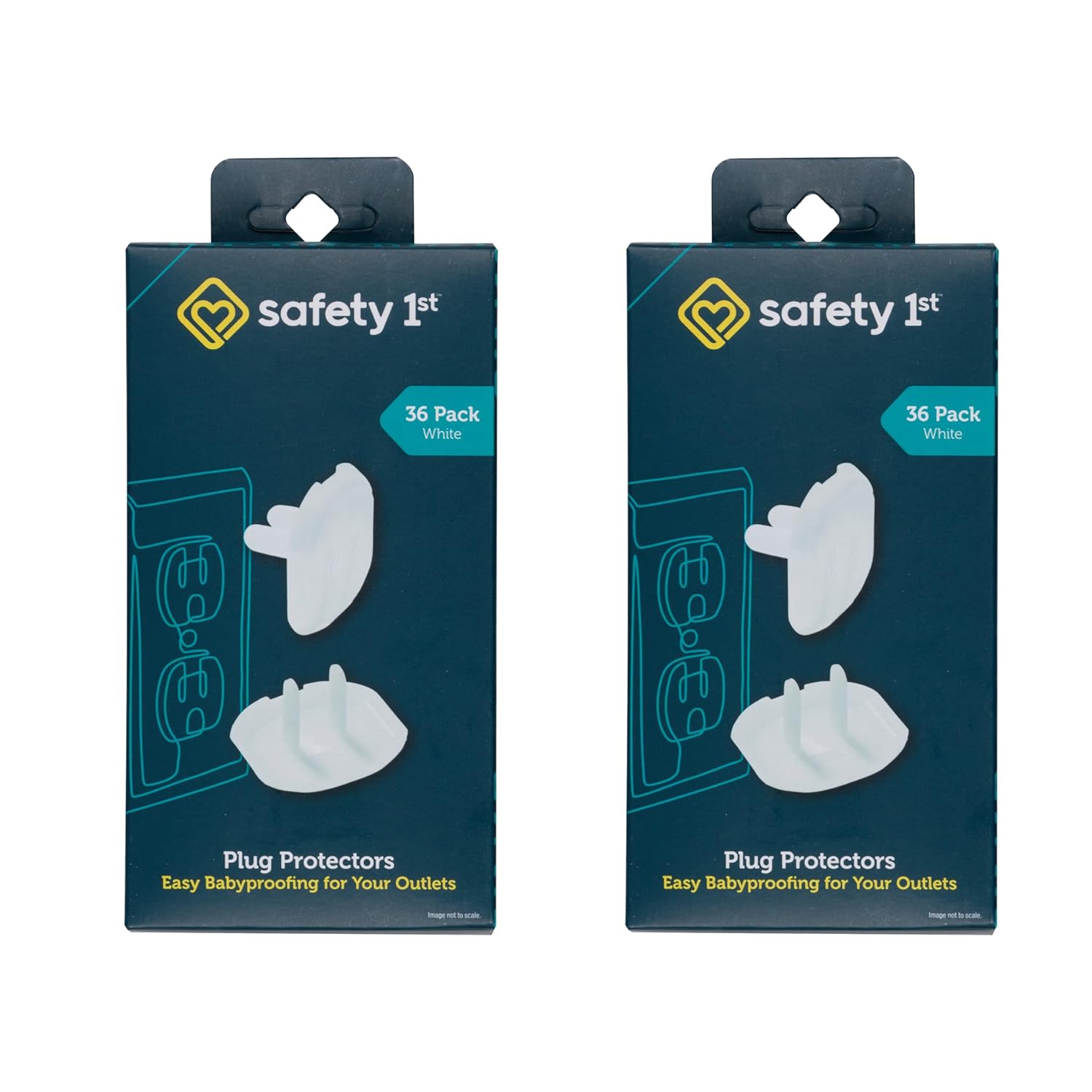 1783570231_Safety-1st-Electrical-Outlet-Baby-Proof-Covers-Secure-Outlet-Plugs.jpg Safety 1st Electrical Outlet Baby Proof Covers, Secure Outlet Plugs, Baby Proofing, 72 Pack - Image 1