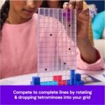 Spin Master Games, Tetris: The Board Game, Play the Classic Puzzle Game Tetris in Real Life, Multiplayer Head-to-Head Puzzle Challenge, 2-4 Players, for Ages 8 & Up - Image 3