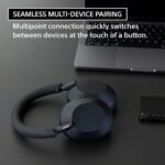 Sony WH-1000XM5 Premium Noise Canceling Headphones, Auto NC Optimizer, 30-Hour Battery, Alexa Voice Control, Silver - Image 5