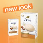 Dove Shea Butter Beauty Bar Soap 8 Count, Nourishing Cleanser, 3.75 oz I Moisturizing beauty bar with ¼ moisturizing cream and shea butter for soft, radiant skin - Image 3
