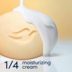 Dove Shea Butter Beauty Bar Soap 8 Count, Nourishing Cleanser, 3.75 oz I Moisturizing beauty bar with ¼ moisturizing cream and shea butter for soft, radiant skin - Image 6