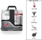 Hoover CleanSlate XL Deep Cleaning Carpet + Upholstery Spot Cleaner Machine with Specialized Tools, Permanent Stain Remover, Pair with Hoover Portable Spot Cleaner Solution - Image 7