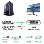 BENFEI DisplayPort to DVI 6 Feet Cable, DisplayPort to DVI Adapter Male to Male Gold-Plated Cord Cable for Lenovo, Dell, HP and Other Brand - Image 4