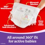 Huggies Size 5 Baby Diapers, Little Movers HuggFit 360° Baby Diapers with 360° Waistband, Size 5 (27+ lbs), 128 Count (2 Packs of 64), Packaging May Vary - Image 3