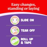 Huggies Size 5 Baby Diapers, Little Movers HuggFit 360° Baby Diapers with 360° Waistband, Size 5 (27+ lbs), 128 Count (2 Packs of 64), Packaging May Vary - Image 5