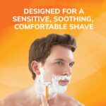 BIC Sensitive Men’s Disposable 1-Blade Razors, Smooth Shave for Dorm and Daily Grooming, 52-Pack - Image 3
