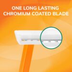 BIC Sensitive Men’s Disposable 1-Blade Razors, Smooth Shave for Dorm and Daily Grooming, 52-Pack - Image 4