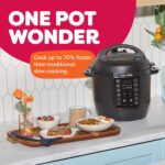 Instant Pot 6QT RIO 7-in-1 Multi-Cooker, Pressure Cooker, Slow cook, Sauté, Steam, Rice Maker, Yogurt, & Warmer, Black, 6 Quarts - Image 4