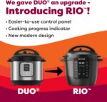 Instant Pot 6QT RIO 7-in-1 Multi-Cooker, Pressure Cooker, Slow cook, Sauté, Steam, Rice Maker, Yogurt, & Warmer, Black, 6 Quarts - Image 6