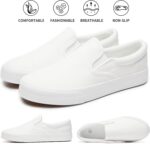 Women's Slip on Shoes Canvas Sneakers Loafers Non Slip Shoes Low Top Casual Shoes - Image 4