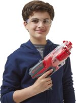 NERF Elite Disrupter Blaster - 6-Dart Rotating Drum, Slam Fire, Translucent Red (Amazon Exclusive) - Image 6