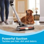 BLACK+DECKER POWERSERIES 20V MAX Cordless Stick Vacuum Cleaner, Household Vacuum Cleaners for Hardwood Floors and Carpet, LED Lights, Detachable, Anti-Tangle, Lightweight, Bagless (BHFEA18D1) - Image 5