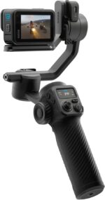 GoPro Fluid Pro AI 3-Axis Gimbal Stabilizer for GoPro Cameras and Smartphones, Subject Tracking, Lighting, Wireless Camera Control, Portable, Vlogging, 360° Rotation, Device Charging - Image 3
