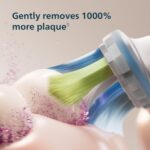 Philips Sonicare 5950 Series Electric Toothbrush, with Pressure Sensor, for Sensitive Gums, 6 Brushing Settings, SmarTimer, BrushPacer, 21-Day Runtime, Travel Case, White, HX7130/03 - Image 4