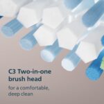 Philips Sonicare 5950 Series Electric Toothbrush, with Pressure Sensor, for Sensitive Gums, 6 Brushing Settings, SmarTimer, BrushPacer, 21-Day Runtime, Travel Case, White, HX7130/03 - Image 7