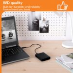 WD 1TB Elements Portable External Hard Drive - USB 3.0 - WDBUZG0010BBK-WESN - Image 4