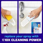 Mr. Clean Magic Eraser Foaming Sponge, All Purpose, Dawn Cleaning Power, Wall Cleaner, Sneaker Cleaner, Oven Cleaner, Kitchen, Bathroom, Shower Cleaning Supplies, Scrubber, Ultra Foamy, 7ct - Image 3