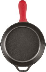 Lodge Silicone Hot Handle Holder - Heat-Resistant Cast Iron Skillet Handle Cover for Pans 9 Inches & Larger - Dishwasher-Friendly Silicone Hot Grip Sleeve - Reusable Skillet Accessory - Red - Image 3