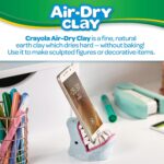 Crayola Air Dry Clay for Kids - White, 25lbs, Teacher Wishlist Supplies, Classroom Must Haves, Bulk Modeling Clay for Kids, No Bake, Sculpting & Molding Material - Image 4