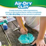 Crayola Air Dry Clay for Kids - White, 25lbs, Teacher Wishlist Supplies, Classroom Must Haves, Bulk Modeling Clay for Kids, No Bake, Sculpting & Molding Material - Image 5