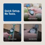 Orbit Mechanical Water Timer - Adjustable Irrigation Shutoff for Lawn & Garden Watering - Battery-Free Clockwork Hose Faucet Timer with Easy Grip Dial & Manual Bypass - 62034 - Image 4