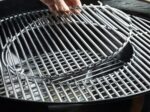 Weber Master-Touch Charcoal Grill, 22-Inch, Slate Blue – Premium Outdoor BBQ Grill with Tuck-Away Lid Holder & One‑Touch™ Cleaning System, Porcelain‑Enameled Kettle - Image 3