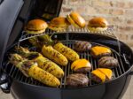 Weber Master-Touch Charcoal Grill, 22-Inch, Slate Blue – Premium Outdoor BBQ Grill with Tuck-Away Lid Holder & One‑Touch™ Cleaning System, Porcelain‑Enameled Kettle - Image 4