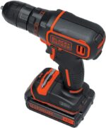 BLACK+DECKER 20V MAX Cordless Drill/Driver Kit with ‎Battery, Charger, and Double Ended Bit (BDCDD120C) - Image 3