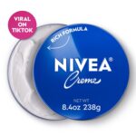 NIVEA Creme Body, Face and Hand Moisturizing Cream, German Formula, Rich Body Moisturizer with Provitamin B5, 8.4 Oz Tin - Image 7