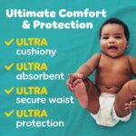 Pampers Diapers - Baby Dry - Size 4, 186 Count, Absorbent Disposable Infant Diaper (Packaging May Vary) - Image 3