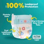 Pampers Diapers - Baby Dry - Size 4, 186 Count, Absorbent Disposable Infant Diaper (Packaging May Vary) - Image 4