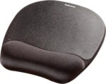 Fellowes Memory Foam Mouse Pad/Wrist Rest- Black (9176501) - Image 2