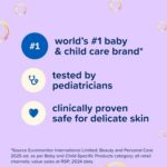 Johnson's Baby Bedtime Moisture Body Wash, Soothing NaturalCalm Aromas, Nighttime Bath Wash to Help Calm Baby Before Bed, Baby Wash, No added Parabens & Sulfates, 27.1 fl. oz - Image 7