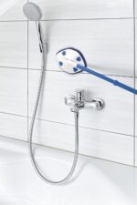 Clorox Extendable Tub & Tile Scrubber with Polyurethane Head – Heavy Duty Bathroom Cleaning Brush with Bonus Refill, Pivoting Head, Replaceable Pad, Works with Clorox Wipes - Image 5