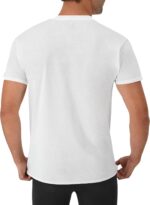Hanes Men's Undershirts T-Shirt Pack, V-Neck Cotton Tees for Men, Moisture-Wicking, Odor Control, White Multi-Pack - Image 4