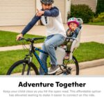 Schwinn Deluxe Child Bike Carrier, Seats one Kid Ages 1+, Frame Mount, Adjustable Safety Harness, Quick Release Design, Comfortable Padding, Rear-Mounted Child Bike Seat for Toddler - Image 4