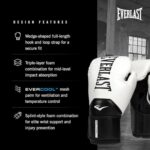 Everlast Elite 2 Boxing Gloves | Pro Training & Heavy Bag Gloves | Men & Women | Ventilated Palm | Multi-Layer Protection | Black/Gold, 16 oz - Image 3