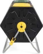 Miracle-Gro Dual Chamber Compost Tumbler – Easy-Turn, Heavy-Duty Outdoor Bin Composter with 2 Sliding Doors (2x18.5 Gal/70L - Image 4