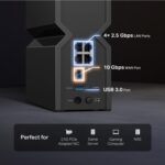 TP-Link Tri-Band BE9700 WiFi 7 Router Archer BE550 Pro 1 × 10G + 4 × 2.5G, USB 3.0 6 Internal Antennas VPN Clients & Server 6GHz Band, Easy-Mesh, HomeShield, MLO, Private IOT - Image 3