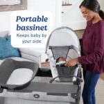 Graco Pack 'n Play Close2Baby Bassinet Playard Features Portable Bassinet Diaper Changer and More, Derby - Image 4